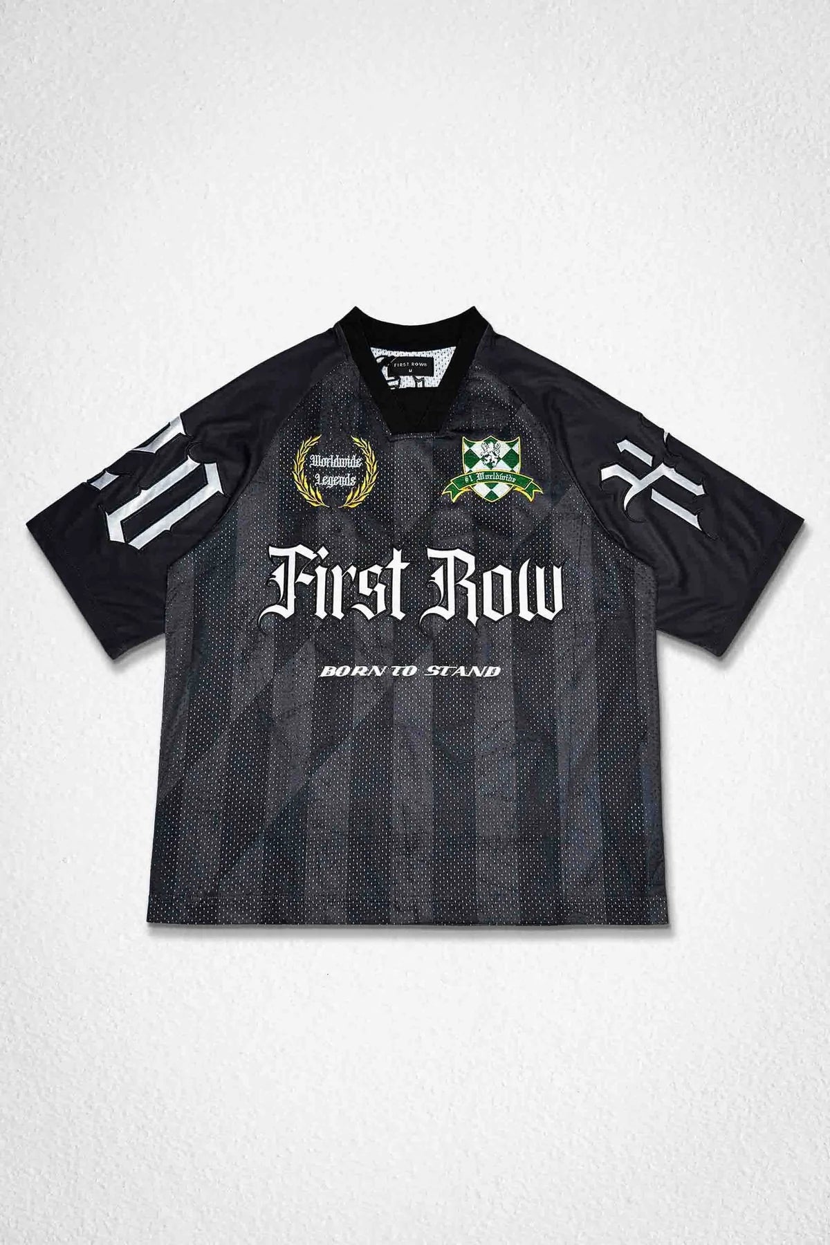 First Row Elite Field Short Sleeve Sports Jersey Black