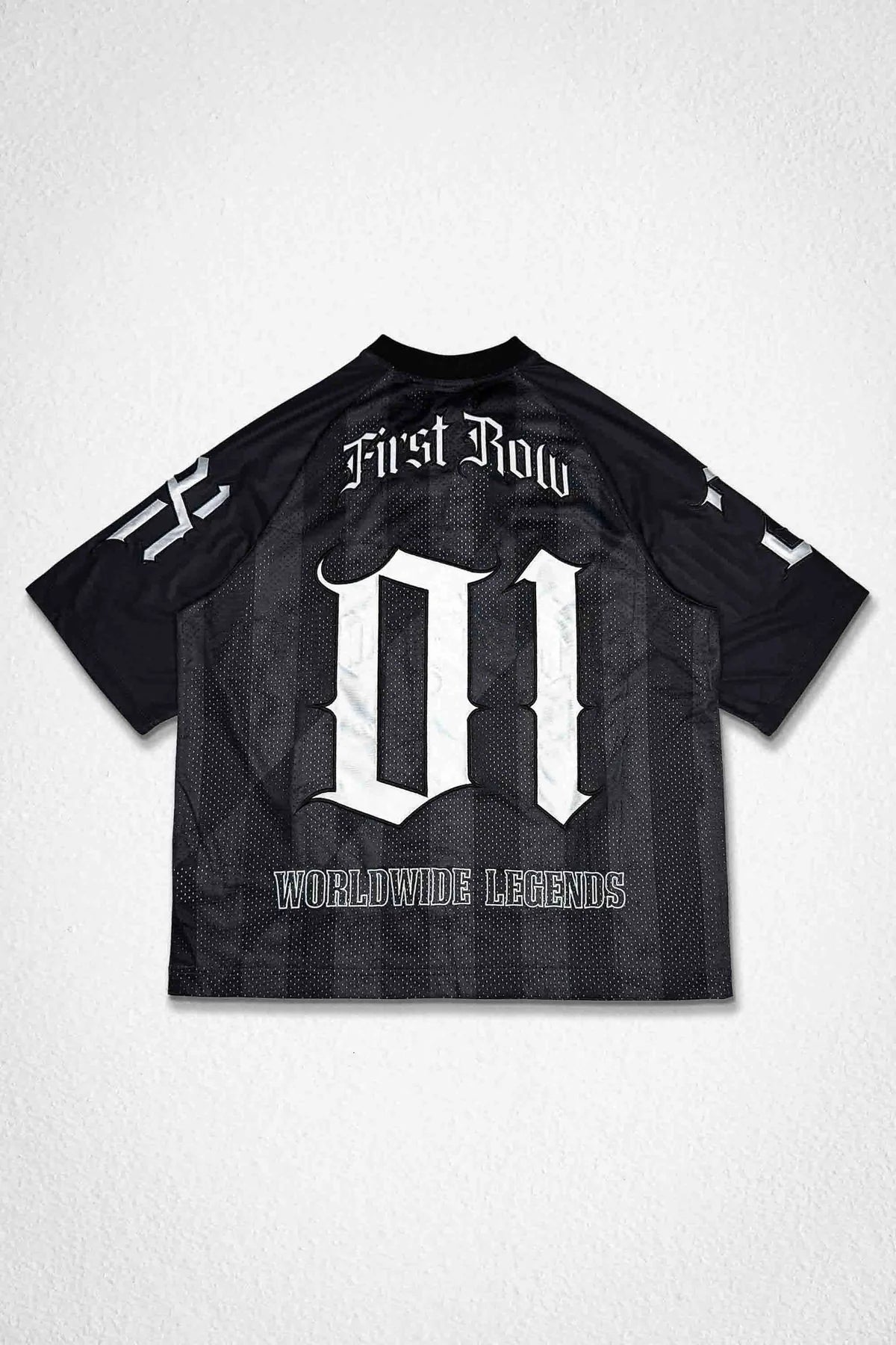 First Row Elite Field Short Sleeve Sports Jersey Black