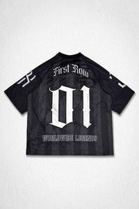First Row Elite Field Short Sleeve Sports Jersey Black