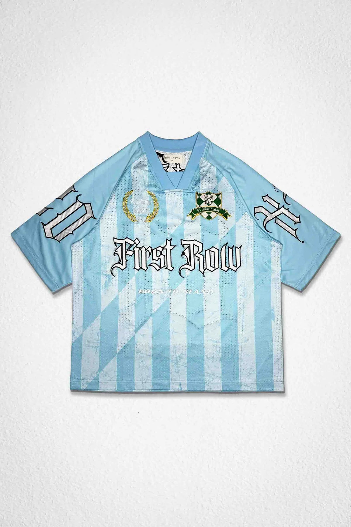 First Row Elite Field Short Sleeve Sports Jersey Sky Blue