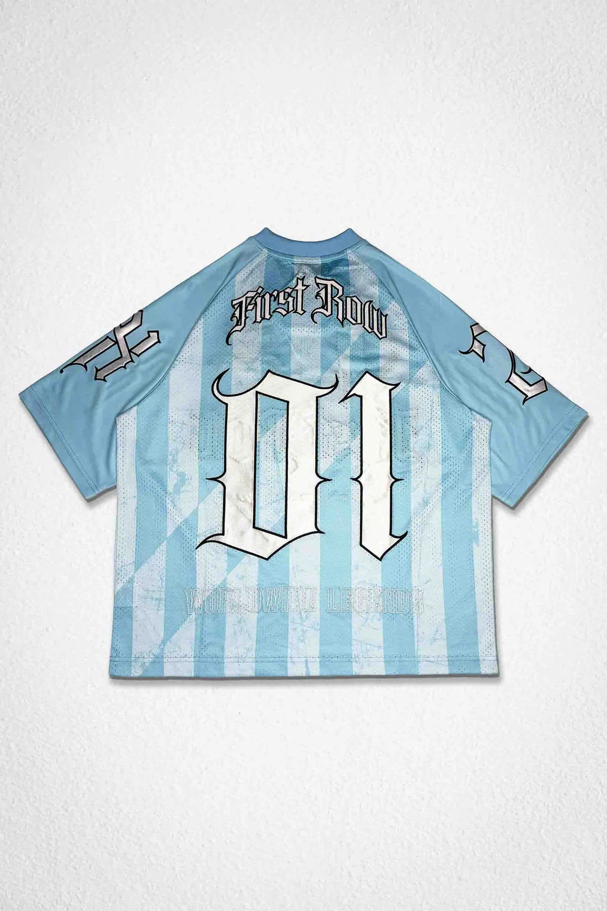 First Row Elite Field Short Sleeve Sports Jersey Sky Blue