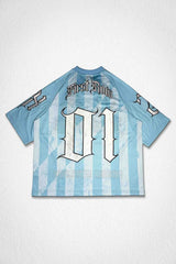 First Row Elite Field Short Sleeve Sports Jersey Sky Blue