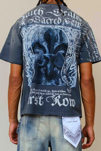 First Row Faith Dealer A Sacred Vow Profound Glory Tee Grey