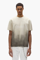 Purple Brand Gothic Outline Tee Beige