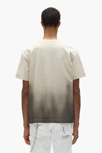 Purple Brand Gothic Outline Tee Beige