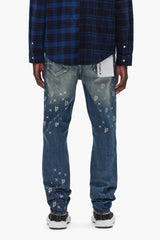 Purple Brand Mono Bling Vintage Jeans Mid indigo