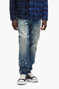 Purple Brand Mono Bling Vintage Jeans Mid indigo