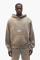 Purple Brand Slab Hoodie Grey