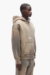 Purple Brand Slab Hoodie Grey