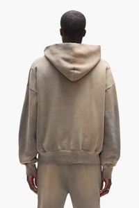 Purple Brand Slab Hoodie Grey