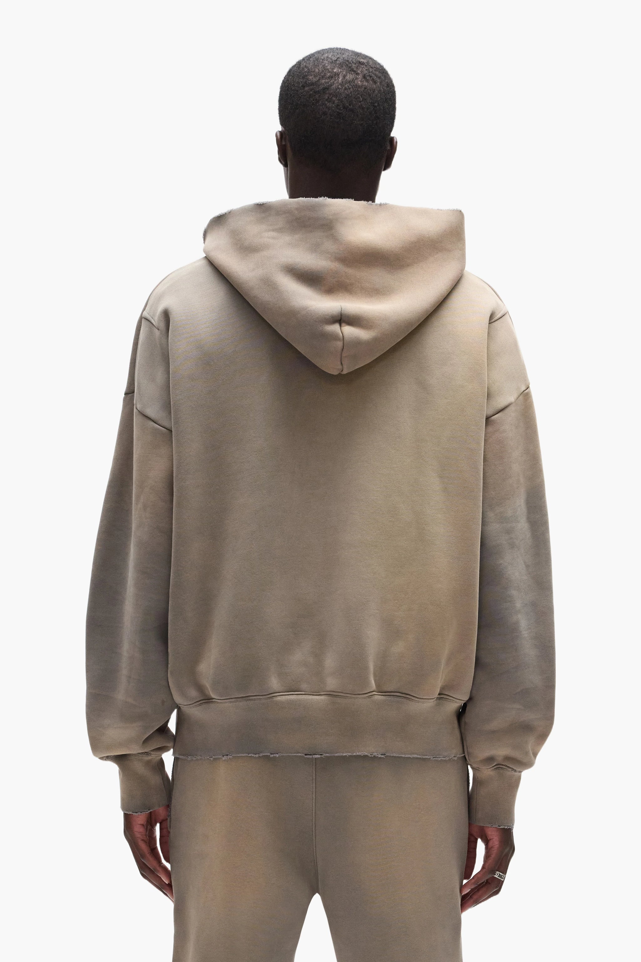 Purple Brand Slab Hoodie Grey