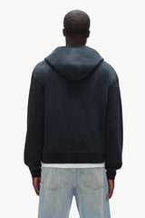 Purple Brand Flames Hoodie Black