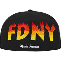 Supreme / Fdny Box Logo New Era Fitted Hat Black