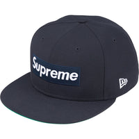 Supreme / FDNY Box Logo New Era Hat Navy Blue