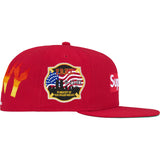 Supreme / Fdny Box Logo New Era Fitted Hat Red