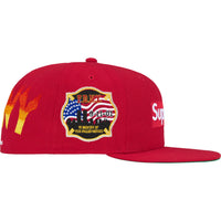 Supreme / Fdny Box Logo New Era Fitted Hat Red