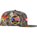 Supreme / Fdny Box Logo New Era Fitted Hat Truetimber Kanati Camo