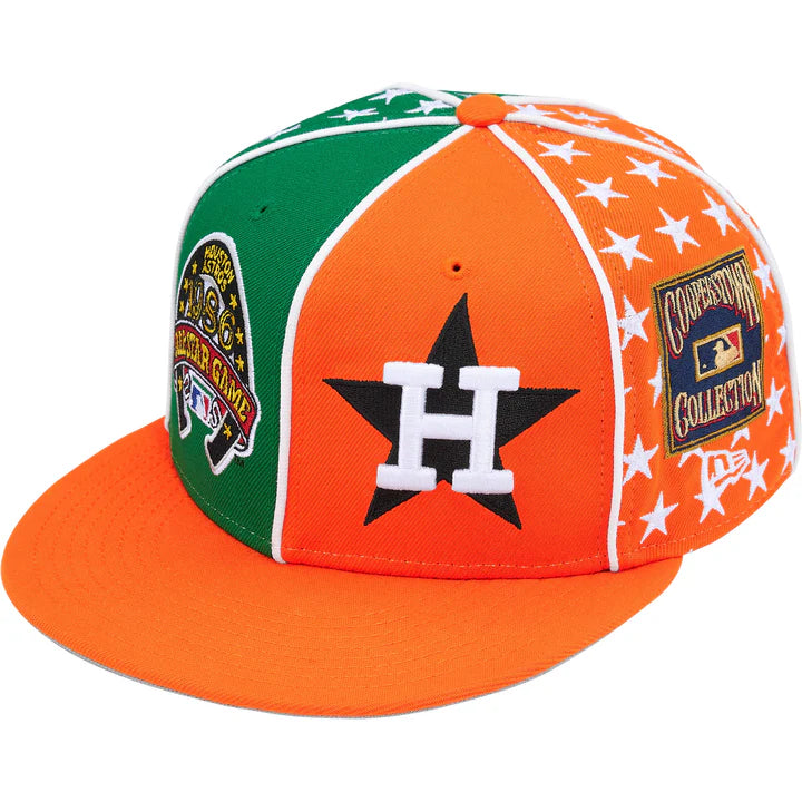 Supreme/Mitchell & Ness Teams New Era Fitted Hat Orange
