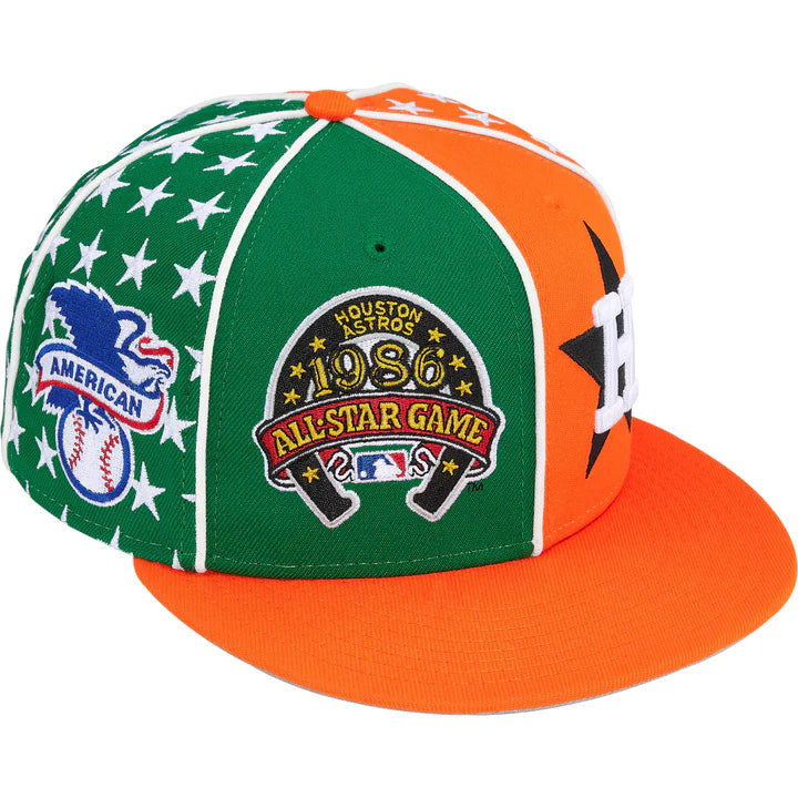 Supreme/Mitchell & Ness Teams New Era Fitted Hat Orange