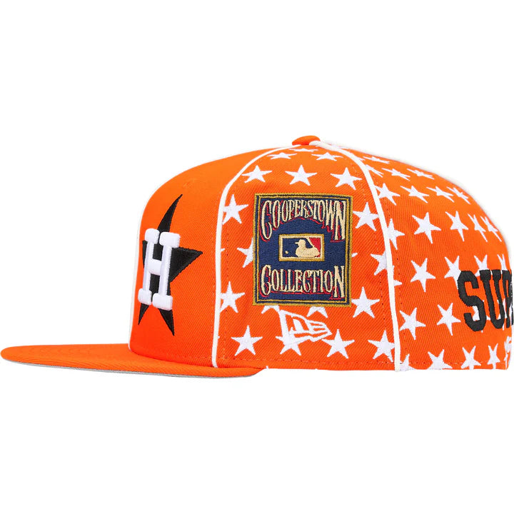 Supreme/Mitchell & Ness Teams New Era Fitted Hat Orange