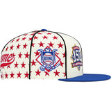 Supreme/Mitchell & Ness Teams New Era Fitted Hat Royal Blue