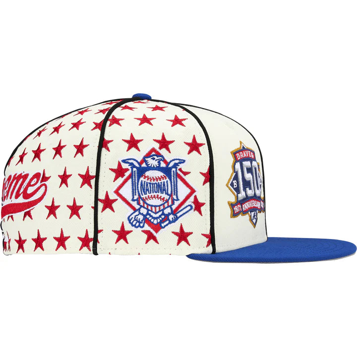 Supreme/Mitchell & Ness Teams New Era Fitted Hat Royal Blue