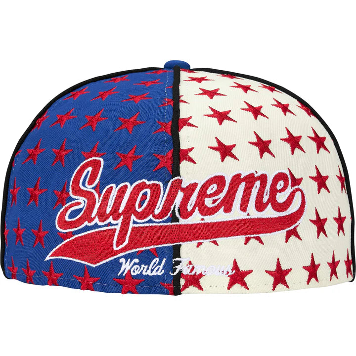 Supreme/Mitchell & Ness Teams New Era Fitted Hat Royal Blue