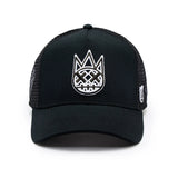 Cult of Individuality Cult Logo Trucker Hat – Black Mesh