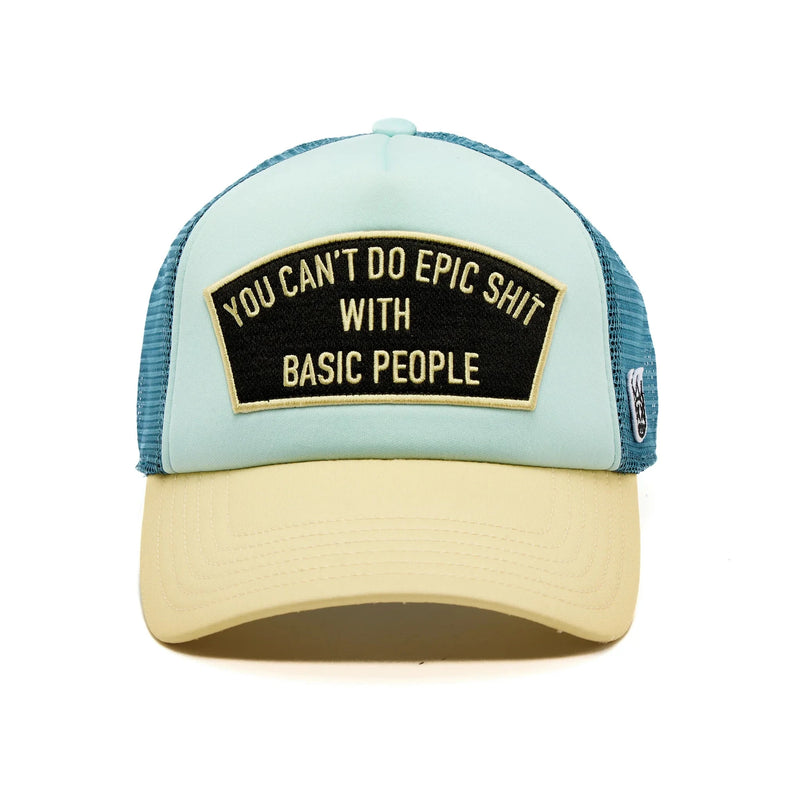 Cult of Individuality “Can’t Do Epic Sh*t” Trucker Hat – Powder Blue