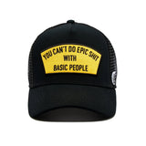 Cult of Individuality "Can't Do Epic Sh*t" Trucker Hat - Black