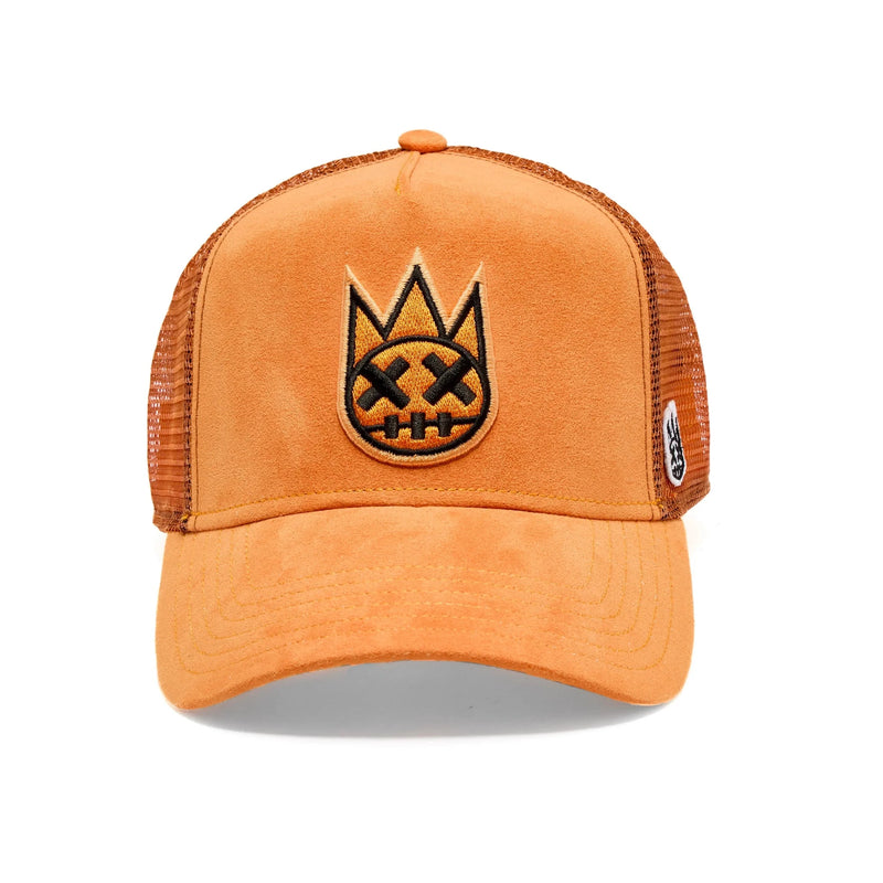 Cult of Individuality Clean Logo Mesh Trucker Hat - Orange