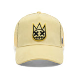Cult of Individuality Clean Logo Mesh Trucker Hat – Banana Yellow