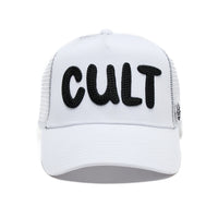 Cult Of Individuality Cult Chain Logo Hat White