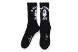 Bape Men’s College Socks Black