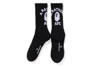 Bape Men’s College Socks Black