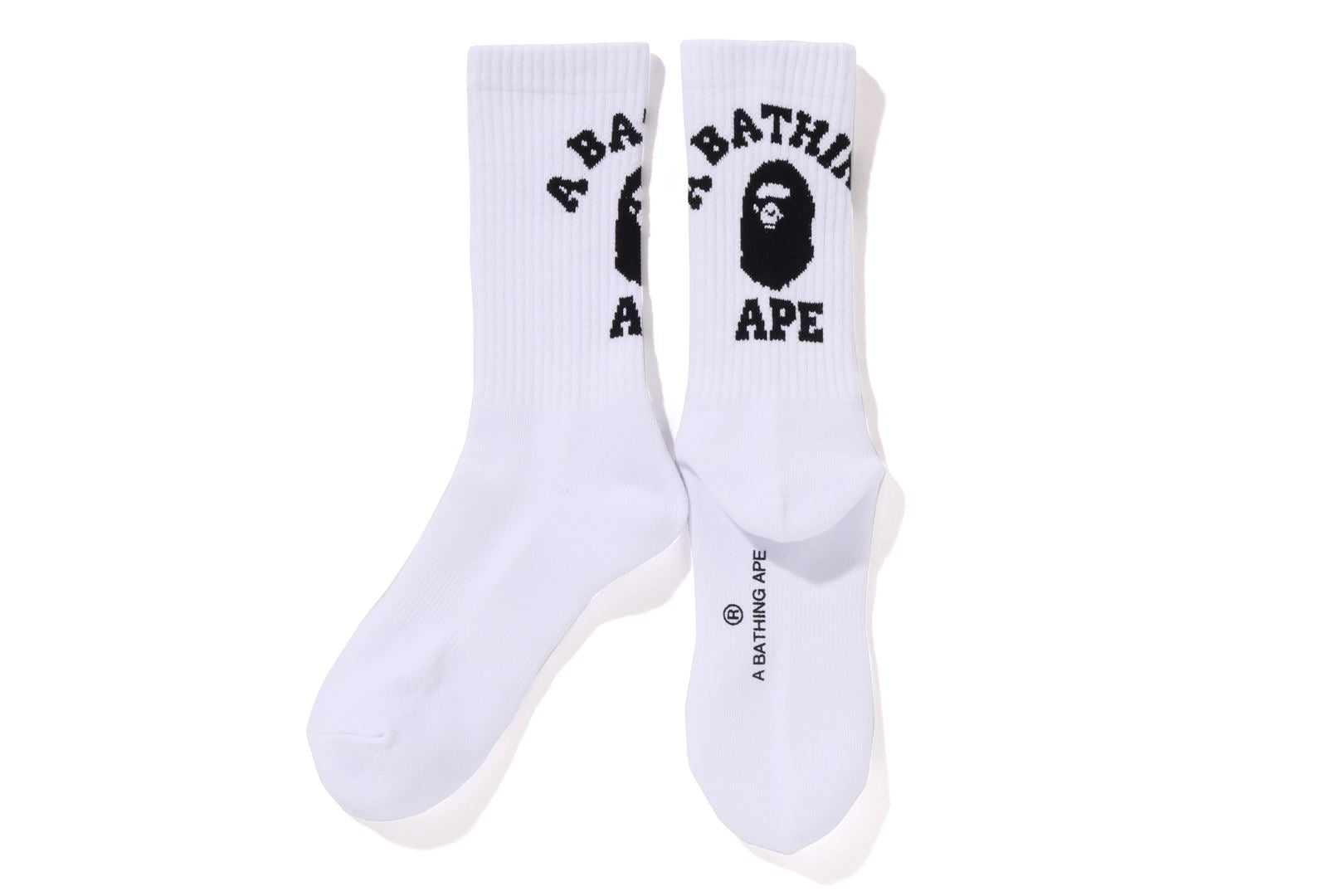 Bape Men’s College Socks White