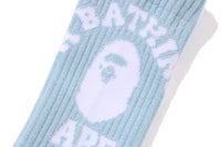 Bape Men’s College Socks Sax Blue