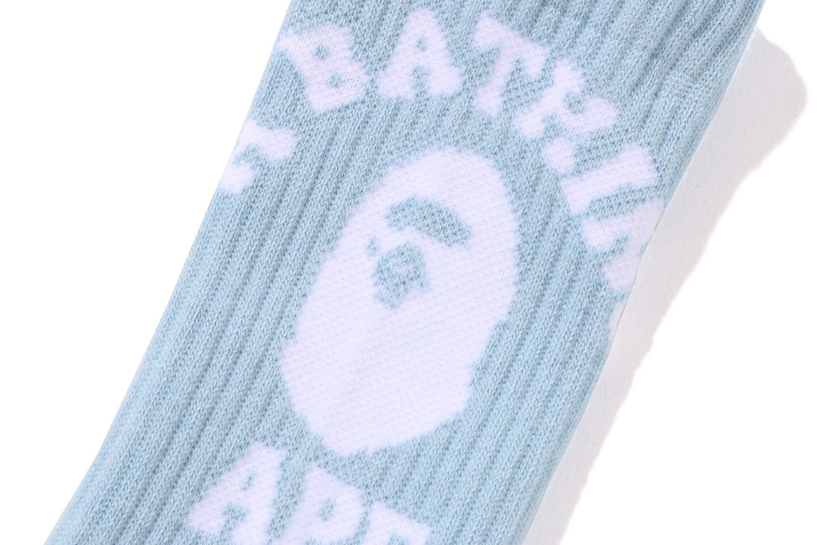 Bape Men’s College Socks Sax Blue