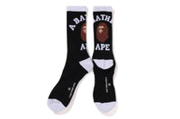 Bape Men’s College Socks Black