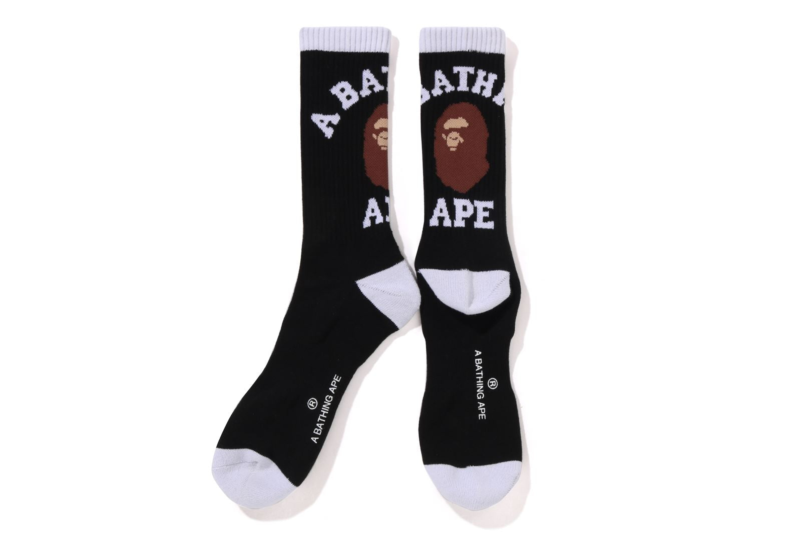 Bape Men’s College Socks Black