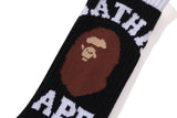 Bape Men’s College Socks Black