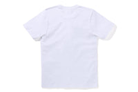 Bape Men's Color Camo College Tee White X Navy Blue