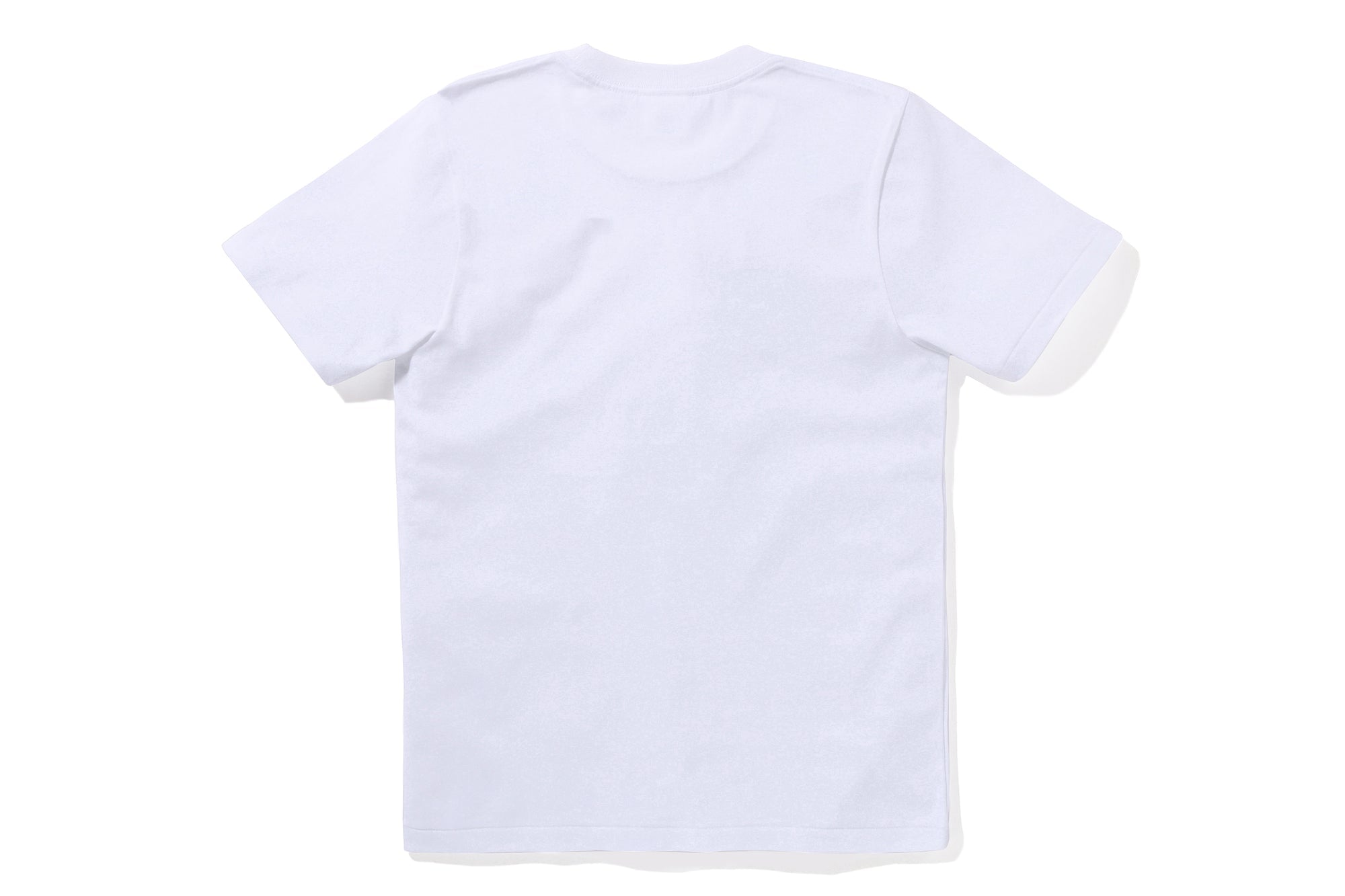 Bape Men's Color Camo College Tee White X Navy Blue