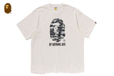 Bape Men’s Palm Tree Camo Relaxed Fit Tee Ivory Cream