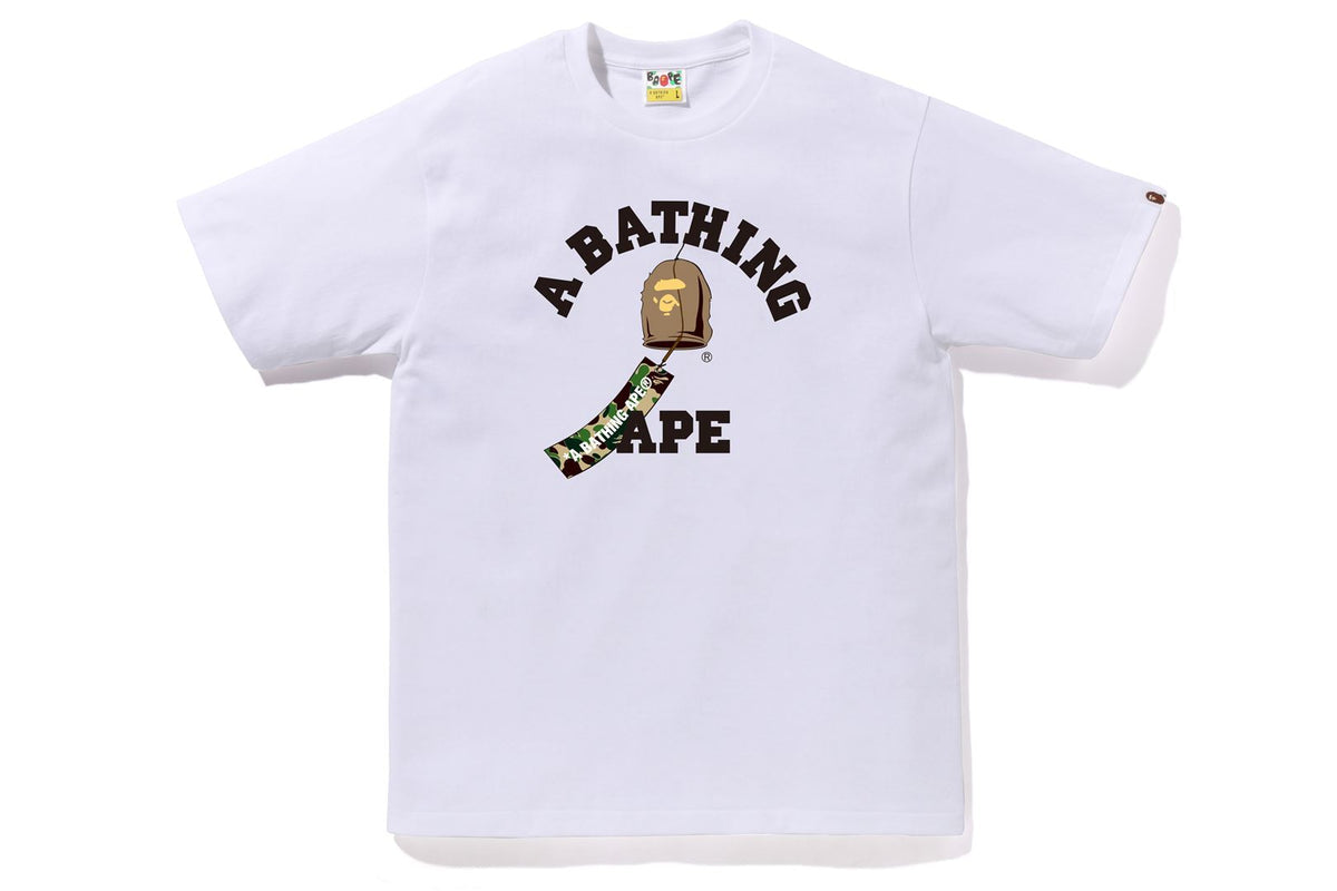 Bape Men’s Japanese Wind Chimes College Tee White