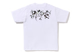 Bape Men’s City Camo Painting Ape Head Tee White