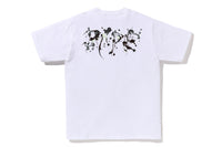 Bape Men’s City Camo Painting Ape Head Tee White