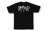 Bape Men’s City Camo Painting Ape Head Tee Black