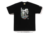 Bape Men’s Bape X Ukiyo-E - Ape Head Tee Black