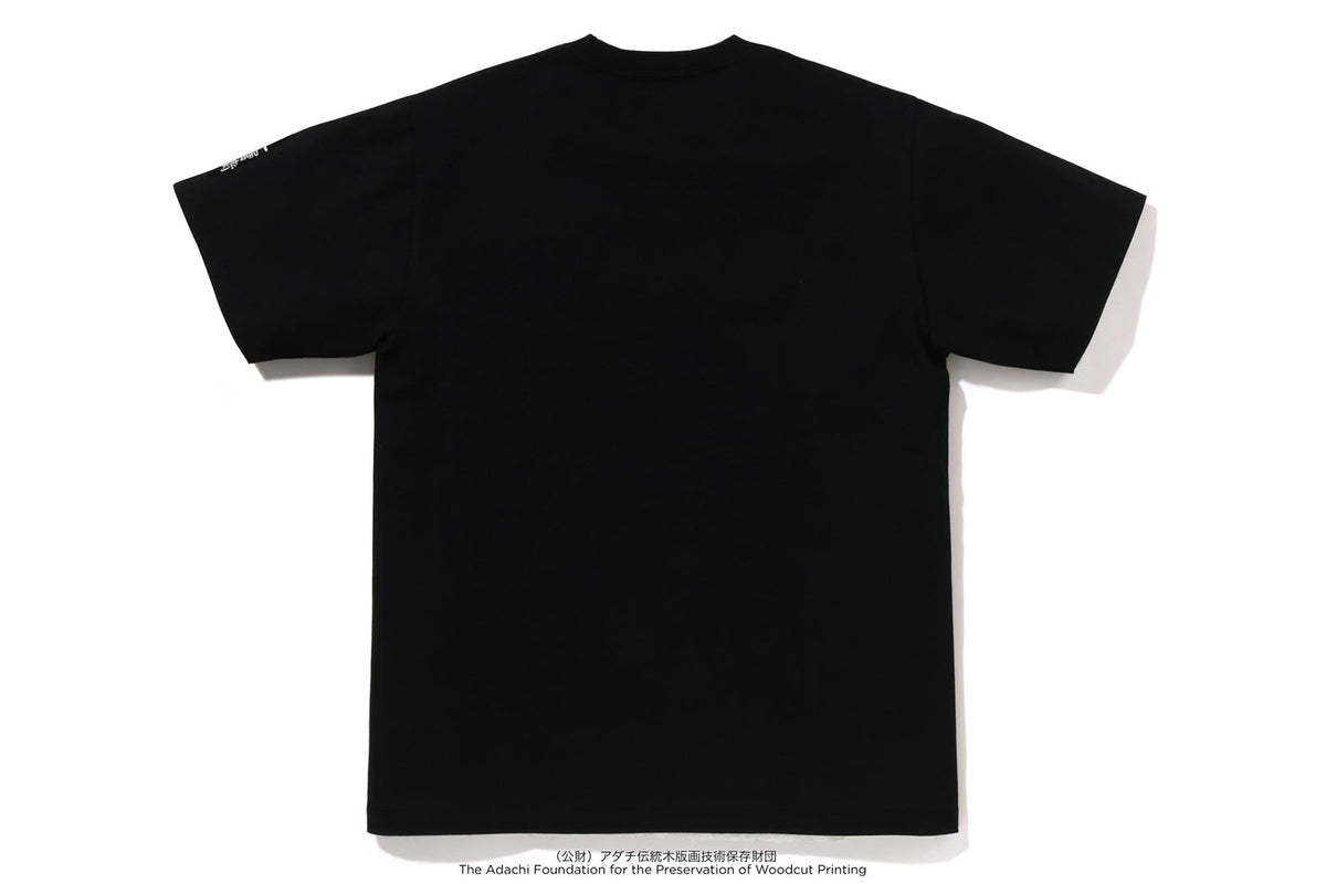 Bape Men’s Bape X Ukiyo-E - Ape Head Tee Black